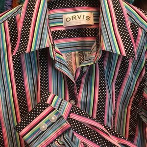 Orvis long sleeve blouse